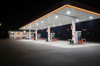 120W Surface mount LED canopy light for gas/petrol station - 170725.