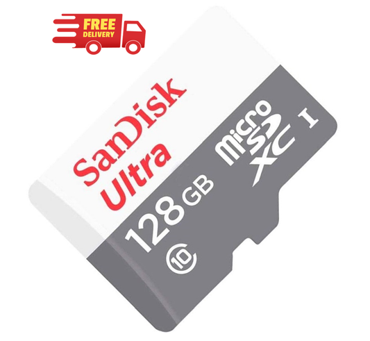SanDisk 128GB Ultra MicroSD Card(Memory card)100MB/s.