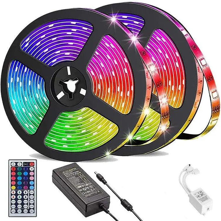Remote Powered Led 12V 5M Remote Operated LED RGB/Multicolor Strip Light. – Mr. Smart ...