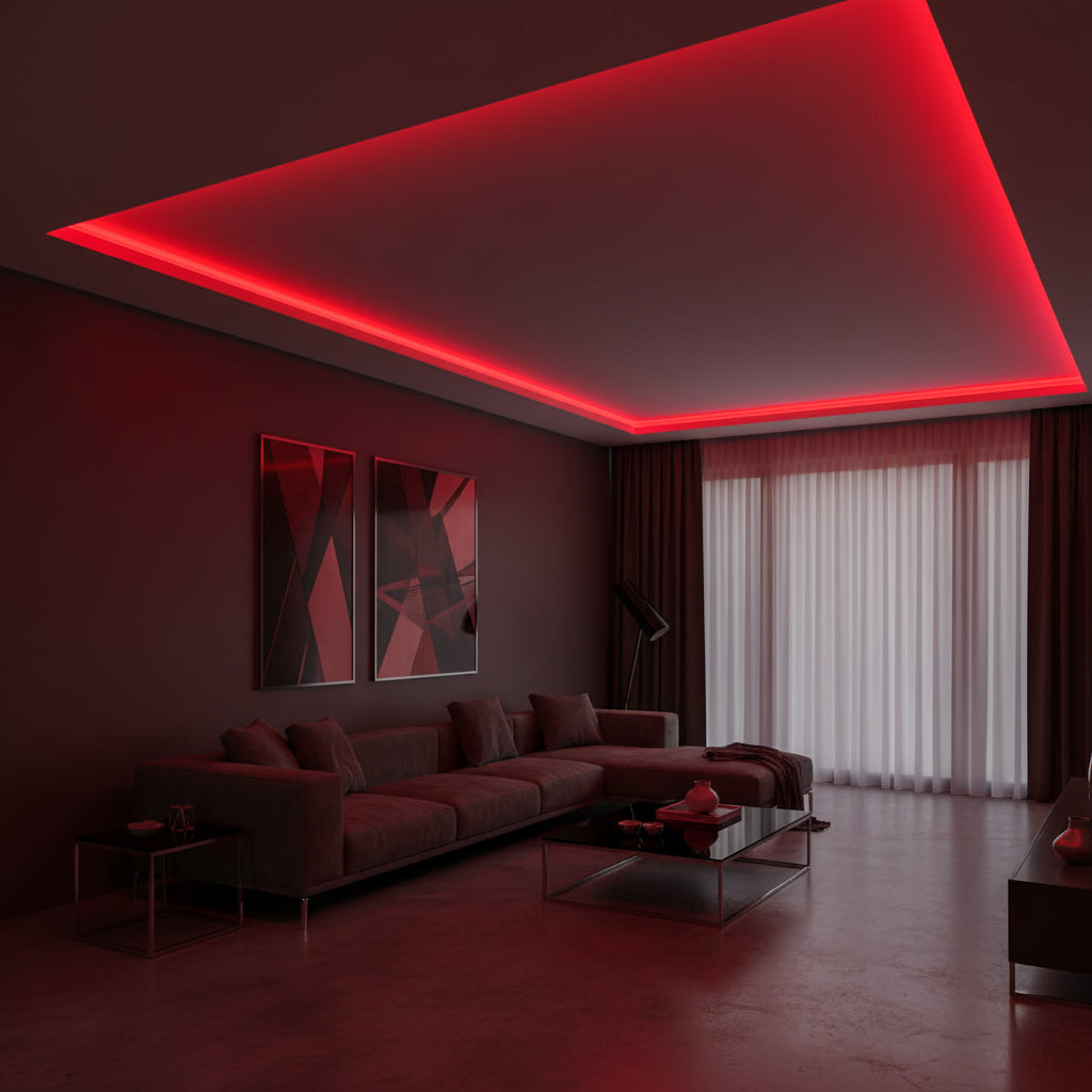 Durable 12V neon rope light offering smooth and even illumination