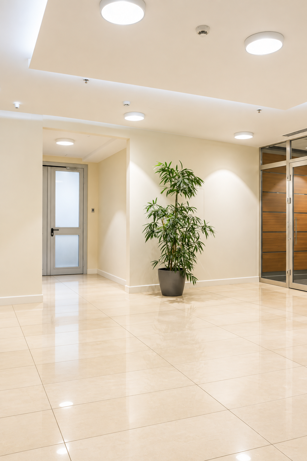 12W LED Round Panel Light modern ceiling lighting energy efficient flat panel LED light design-Mr Smart Lighting Company-Lobby.