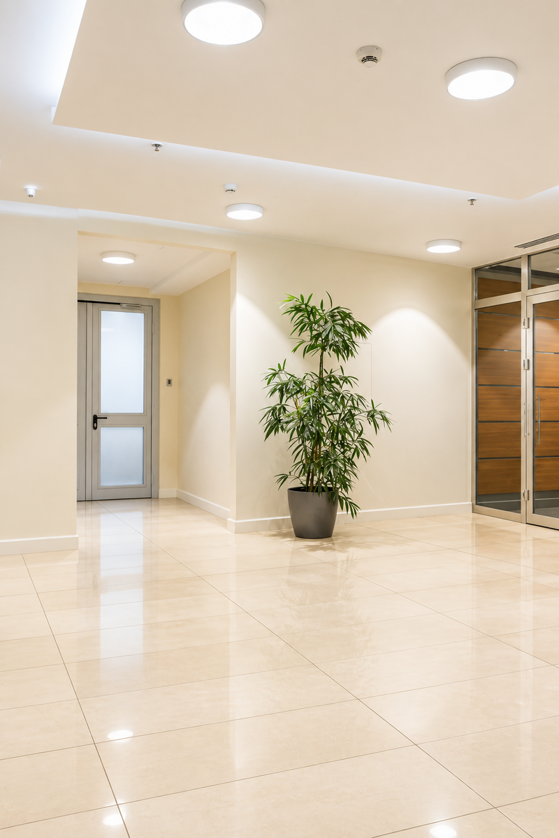 12W LED Round Panel Light modern ceiling lighting energy efficient flat panel LED light design-Mr Smart Lighting Company-Lobby.