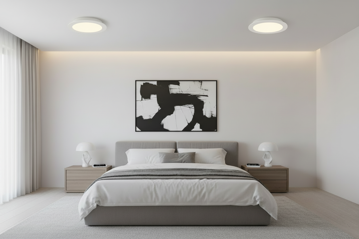 12W LED Round Panel Light.