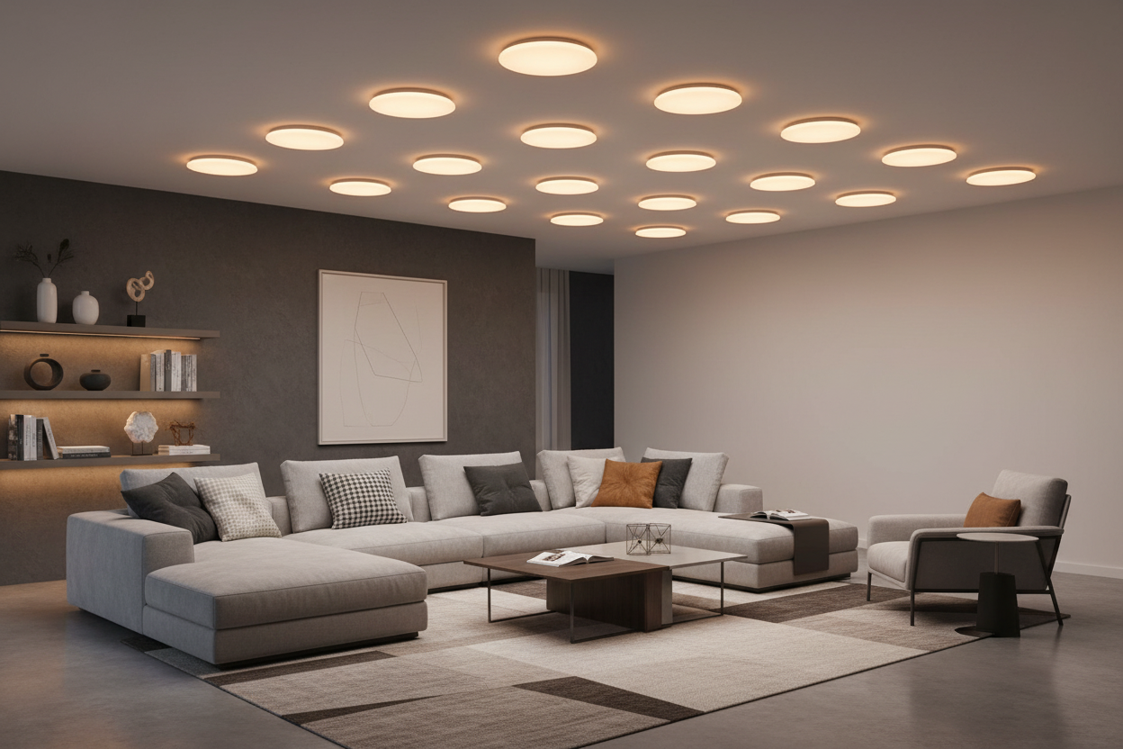 12W LED Round Panel Light.