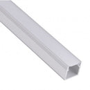 14mm x 14mm 3M surface mount aluminum profile for LED neon strip lights installed on modern ceiling design
