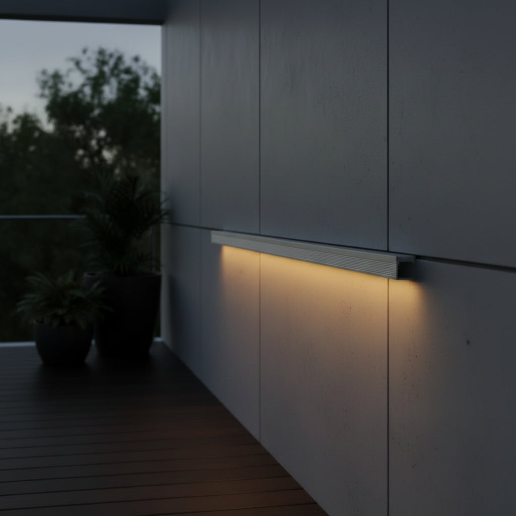 14mm x 14mm 3M Surface Mount Aluminum Profile for LED Neon Strip Lights-403.
