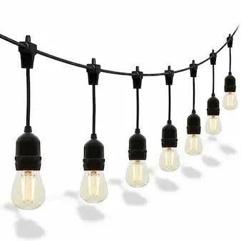 100m 200 Bulbs Plug-In LED Festoon String Light(1 year warranty).