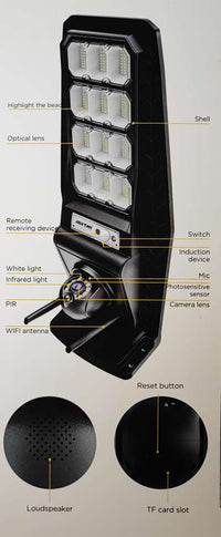 Solar street light With camera. Mr.Smart SA's Best Online Shopping Store