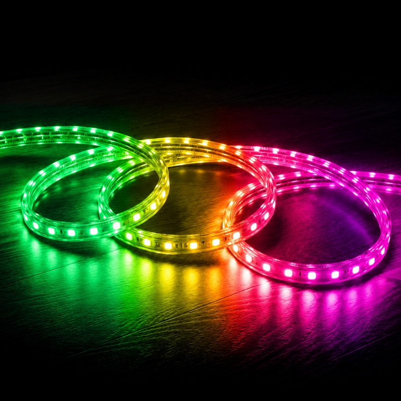 1M- LED RGB/Multicolor Strip Light 220V-Mr Smart Lighting Company