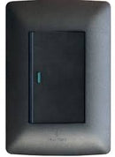 1 Lever 1 way switch - Black.
