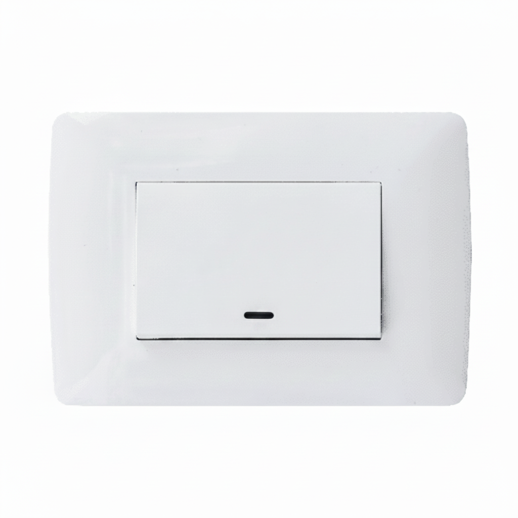 1 Lever 1 way switch - White-220V