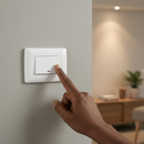 1 Lever 1 way switch - White-220V