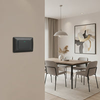 1_lever_1_way_Switch_Black-dining room-Mr. Smart Lighting Company.