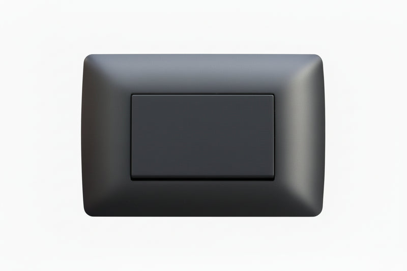 1 lever 1 way Switch Black-Mr. Smart Lighting Company.