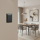 1 Lever 1 way switch - Black.