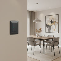1 Lever 1 way switch - Black.
