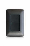 1 Lever 1 way switch - Black.