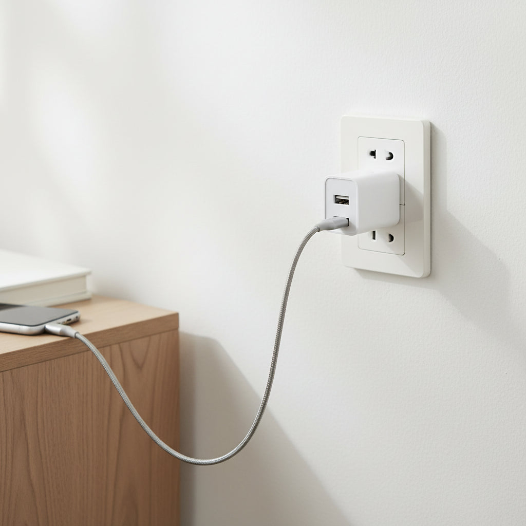 2.4A Dual USB Adapter.