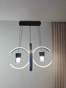 Aluminum acrylic LED pendant Light -9808-3+2. - Mr.Smart SA's Best Online Shopping Store