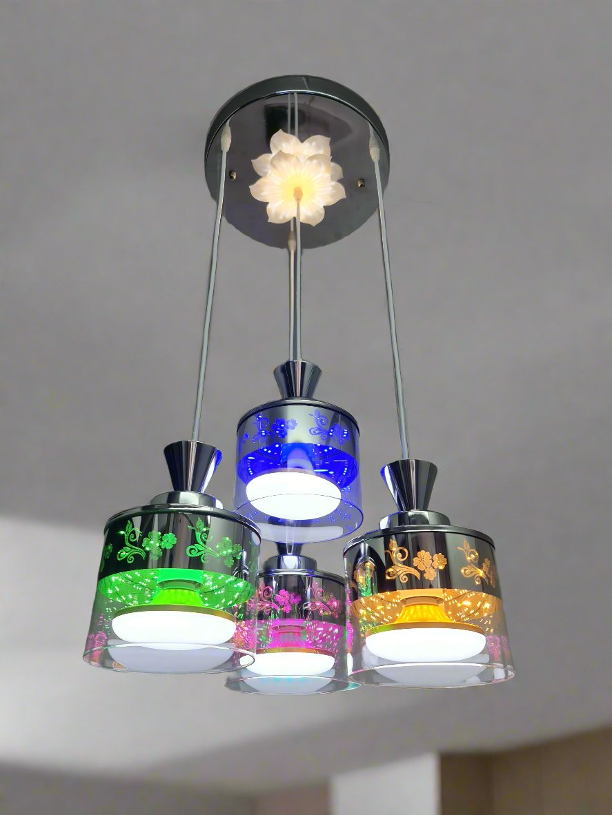 LED glass colorful chandelier pendant light. - Mr.Smart SA's Best Online Shopping Store