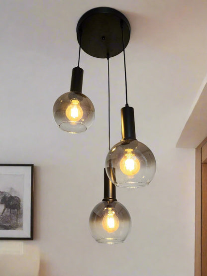 3 glass bowl hanging pendant lamp (bulbs not included). Mr.Smart SA's Best Online Shopping Store.