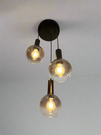 3 glass bowl hanging pendant lamp (bulbs not included). Mr.Smart SA's Best Online Shopping Store.