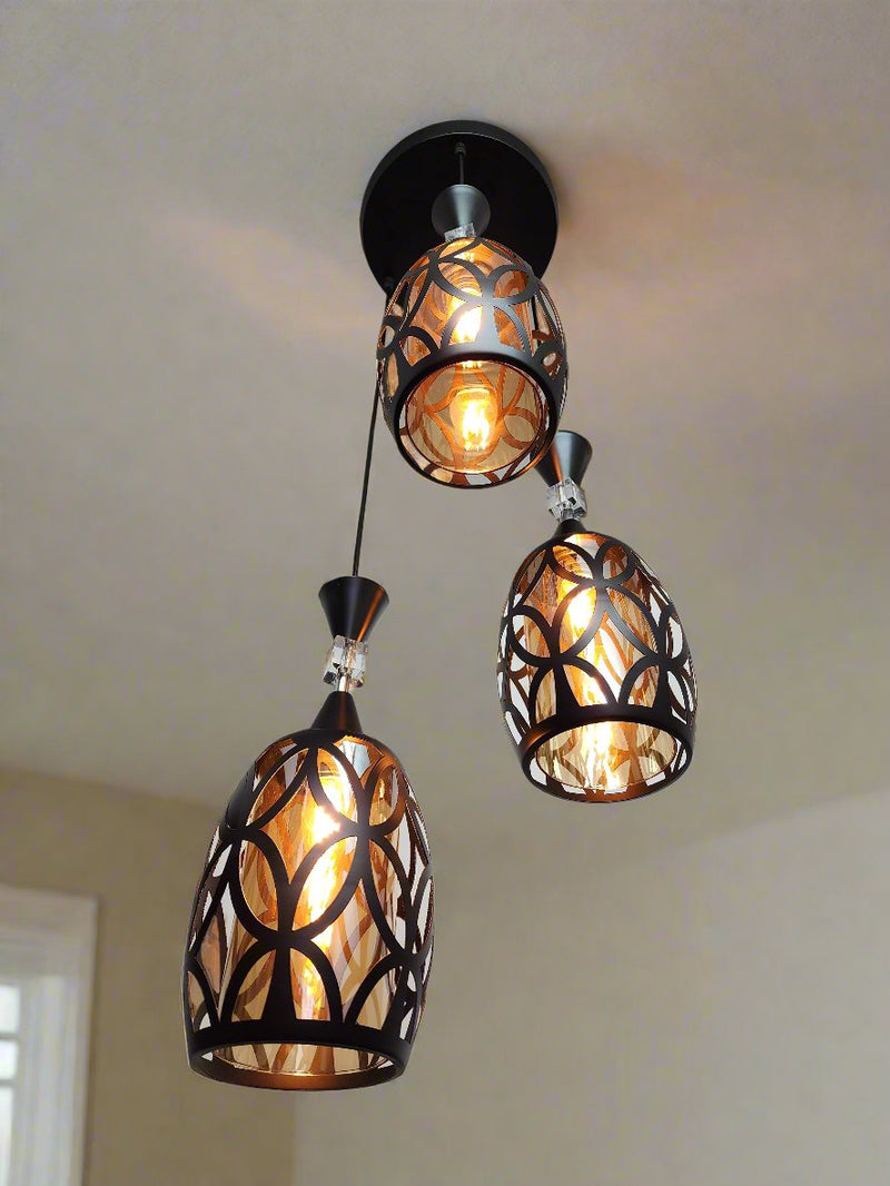 pendant lamp - 1754-3. (bulbs not included) - Mr.Smart SA's Best Online Shopping Store