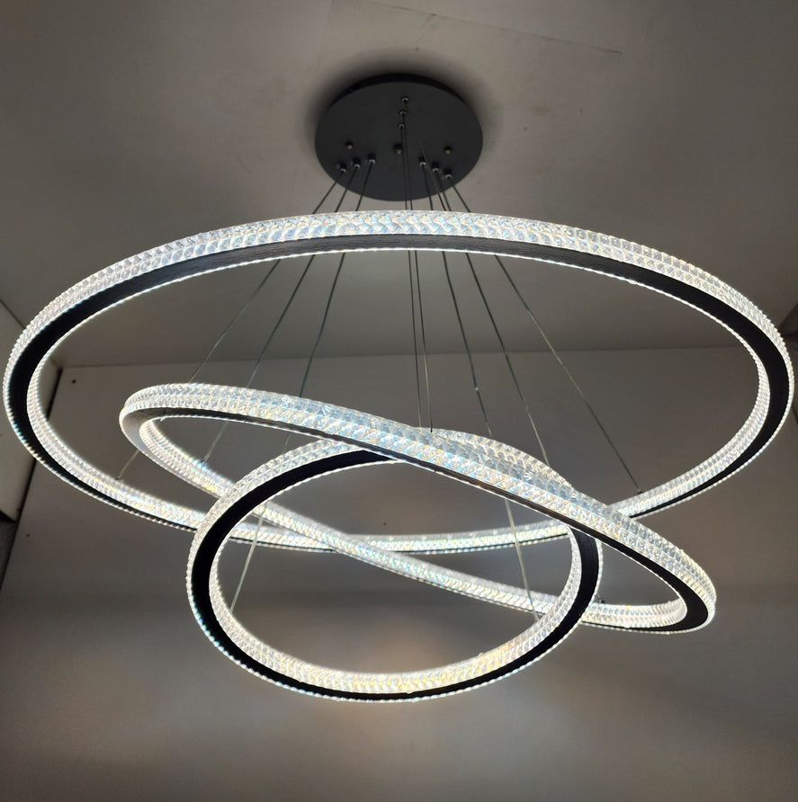 3 Rings crystal chandelier pendant light - 20215-4 6.8.