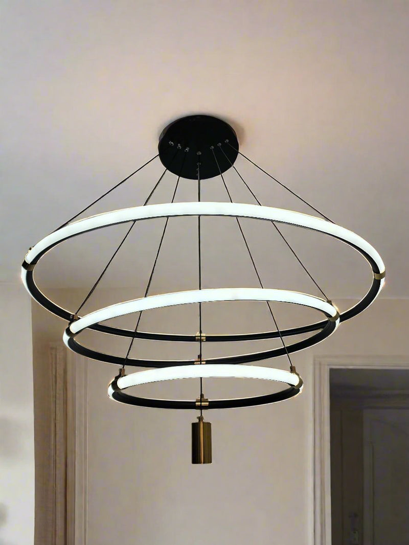 3 ring acrylic LED pendant lamp 2049-4 6.8.