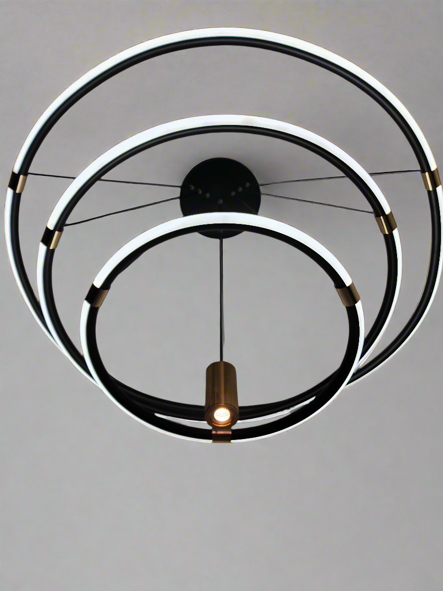 3 ring acrylic LED pendant lamp 2049-4 6.8. - Mr.Smart SA's Best Online Shopping Store