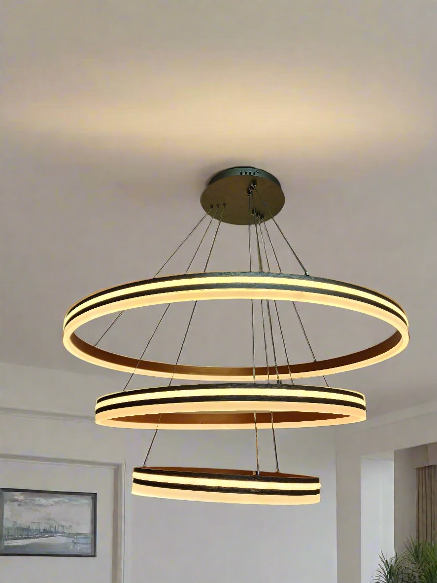 Modern 3 Rings LED acrylic pendant light. - Mr.Smart SA's Best Online Shopping Store