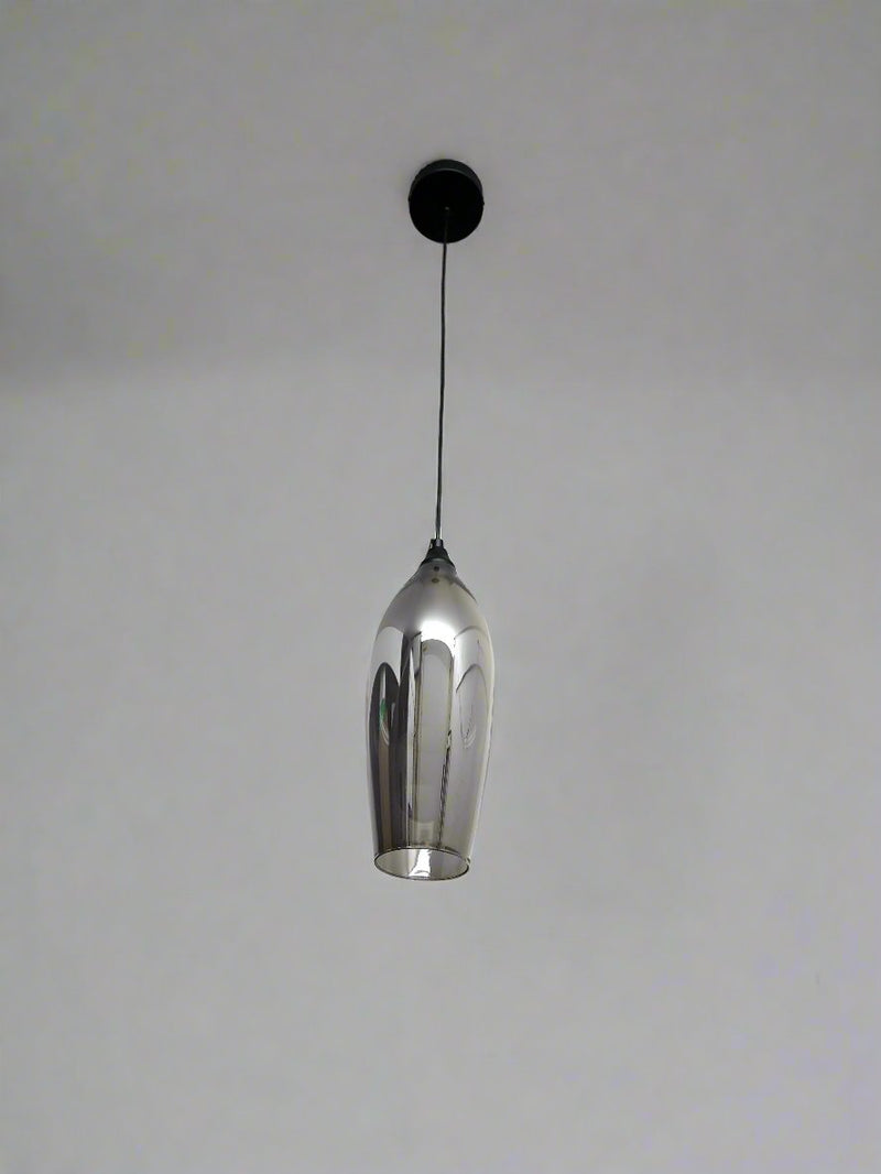 Black smoke glass pendant lamp. - Mr.Smart SA's Best Online Shopping Store