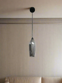Black smoke glass pendant lamp. - Mr.Smart SA's Best Online Shopping Store