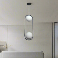 2 Globe pendant lamp - M53.