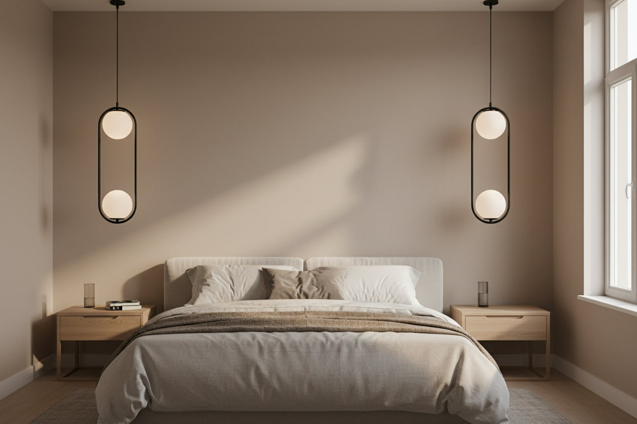 2 Globe pendant lamp - M53.