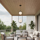 2 Globe pendant lamp - M53.