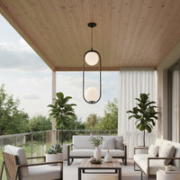 2 Globe pendant lamp - M53.