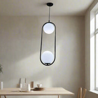 2 Globe pendant lamp - M53.