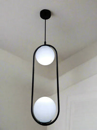 2 Globe pendant lamp - M53.