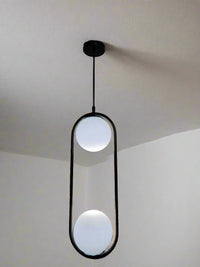 2 Globe pendant lamp - M53.