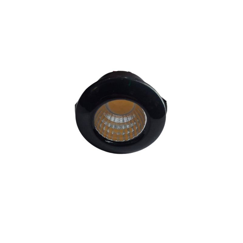 3W Cool White Mini downlighter.
