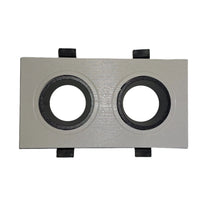 Dual downlight anti glare fitting MD08-02.