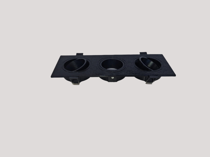 Triple downlight anti glare fitting MD802-03