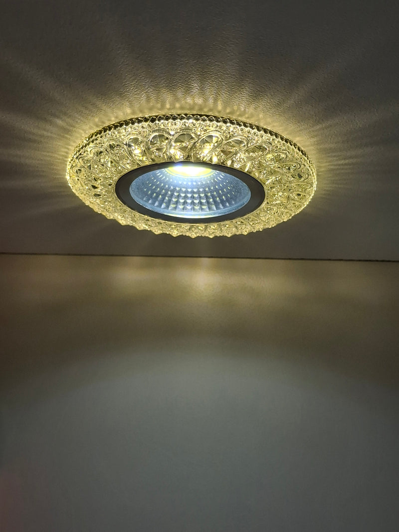 Pack of 02-Crystal Downlight fitting MD702