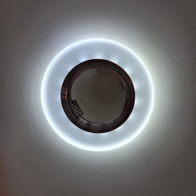 Pack of 02-Frost glass LED downlight fitting MD705