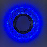Crystal Blue LED downlight fitting MD707 - Pack of 02.