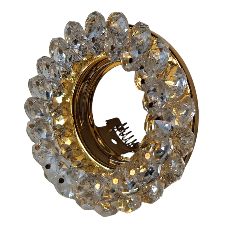 Fancy crystal downlight fitting MD603-GD.