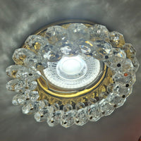 Fancy crystal downlight fitting MD603-GD.