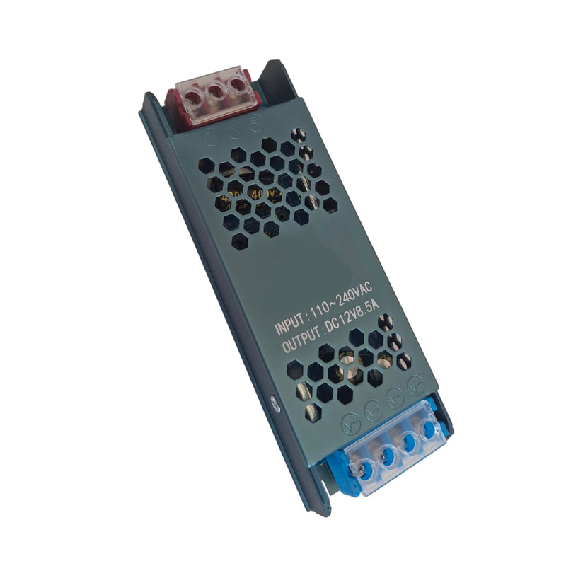 12V 8.5A 100W Power supply for LED strip lights.