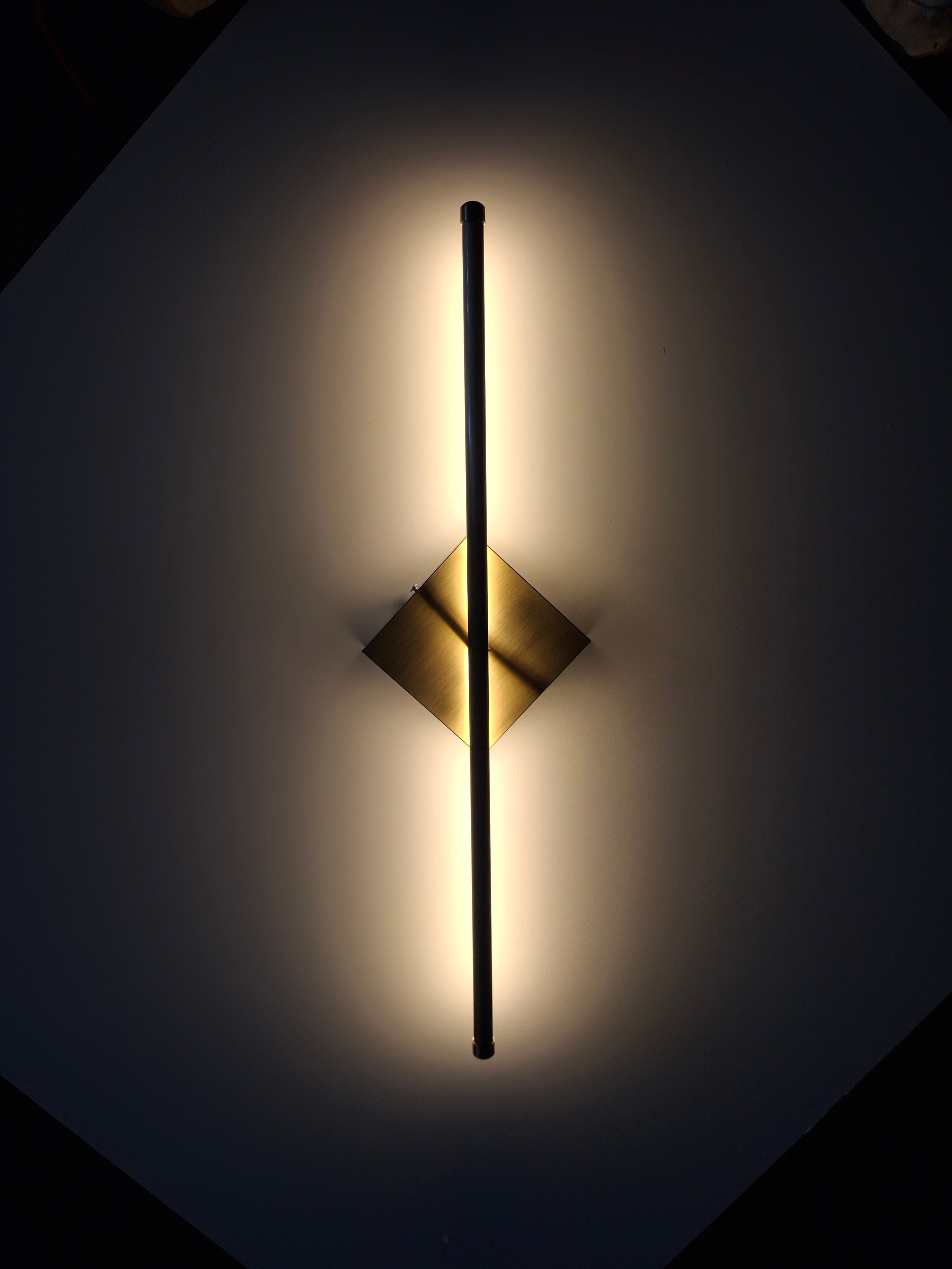 Modern Tube 350° Rotate LED Indoor Wall Light - 60cm Warm Light